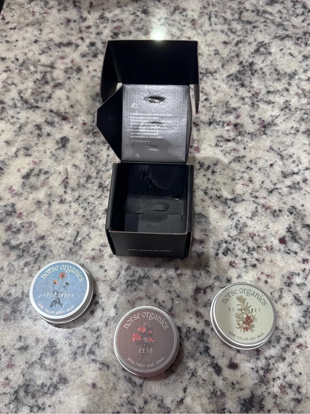 *BRAND NEW* Norse Organics The Complete Acne Stopper Starter Pack